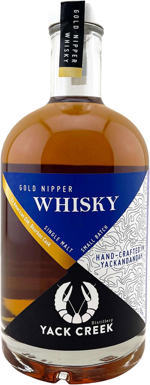 Yack Creek Gold Nipper Whisky  Small Batch 008
