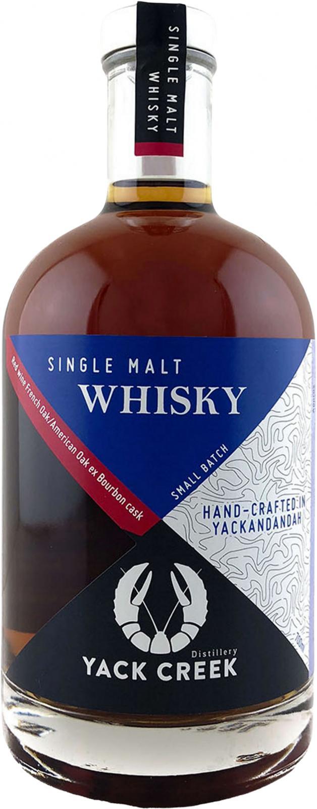 Yack Creek Single Malt Whisky  Small Batch 003