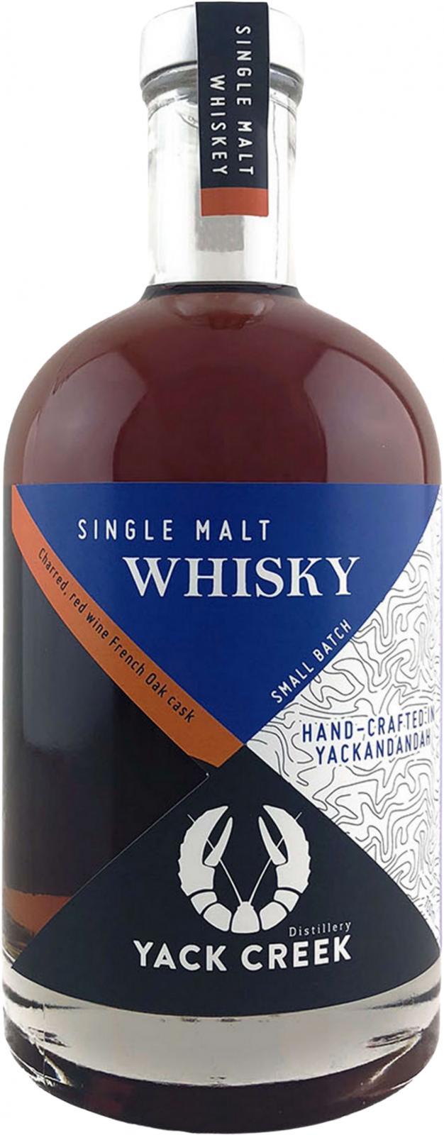 Yack Creek Single Malt Whisky  Small Batch 002