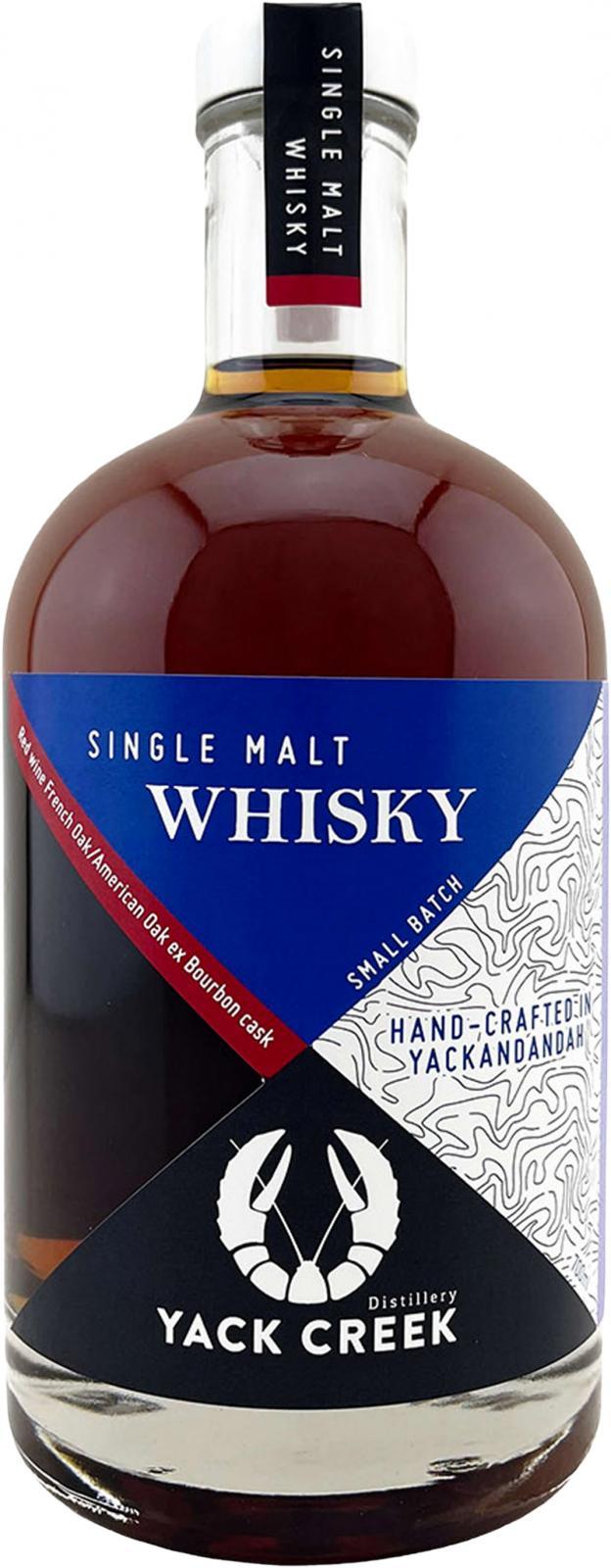 Yack Creek Single Malt Whisky  Small Batch 006