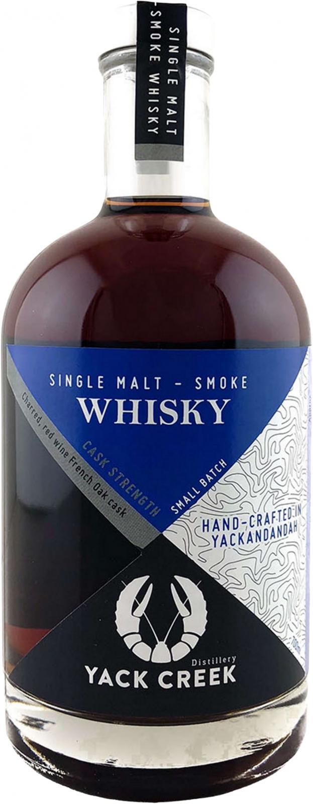 Yack Creek Single Malt Whisky  Cask Strength - Small Batch 005