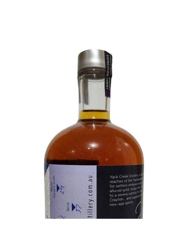 Yack Creek Single Malt Whisky  Small Batch 004