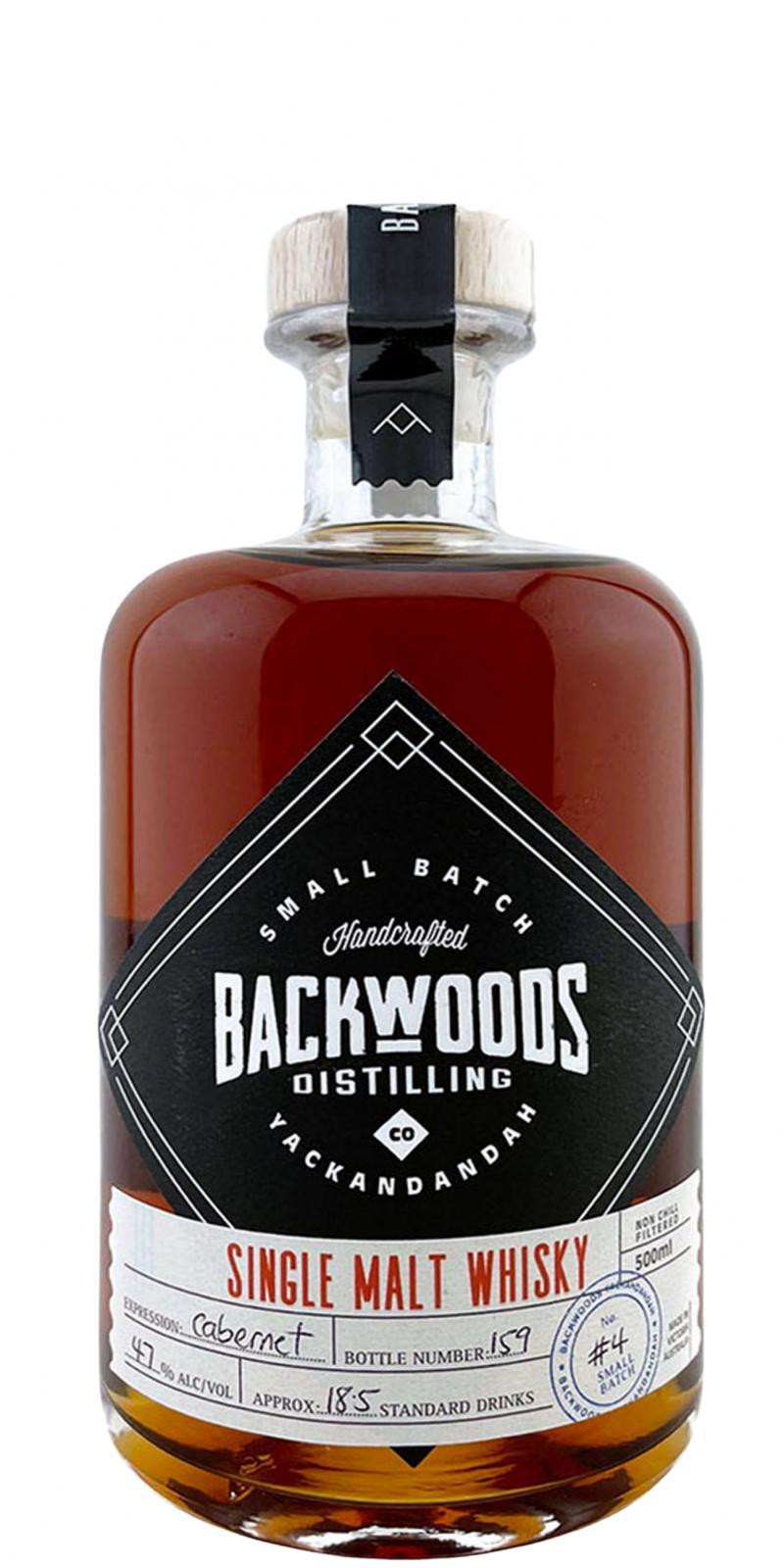 Backwoods Distilling Single Malt Whisky