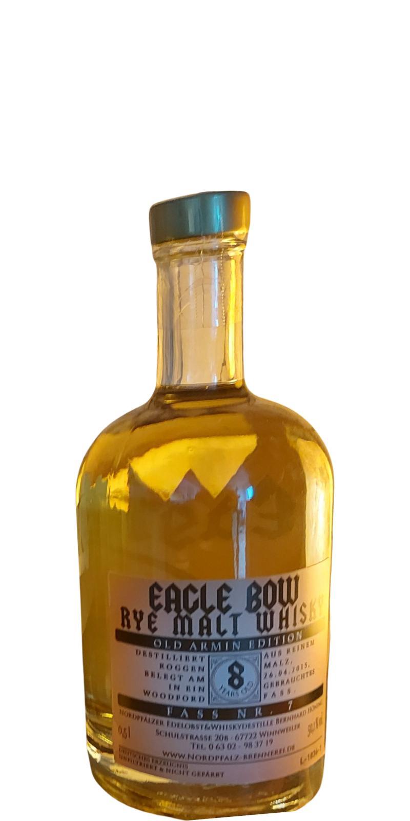 Eagle Bow 2015  Rye Malt Whisky - Old Armin Edition