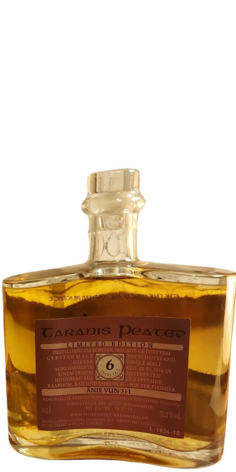 Taranis 2016  Pfälzer Single Malt - Peated