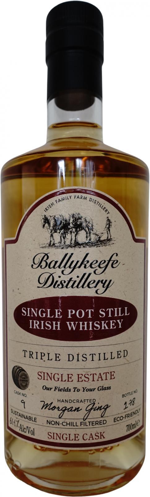Ballykeefe Distillery 2017 Single Pot Still Irish Whiskey