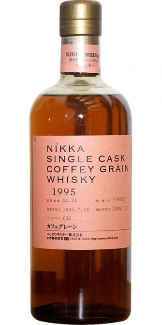 Nikka 1995  Single Cask Coffey Grain