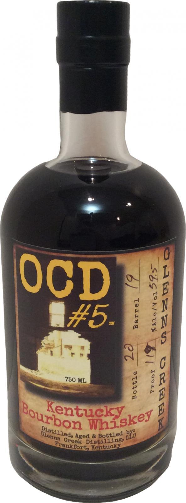 OCD #5 Kentucky Bourbon Whiskey