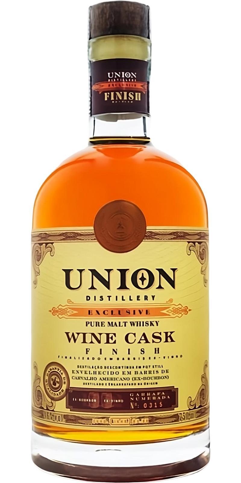 Union Distillery 08-year-old  Wine Cask Finish