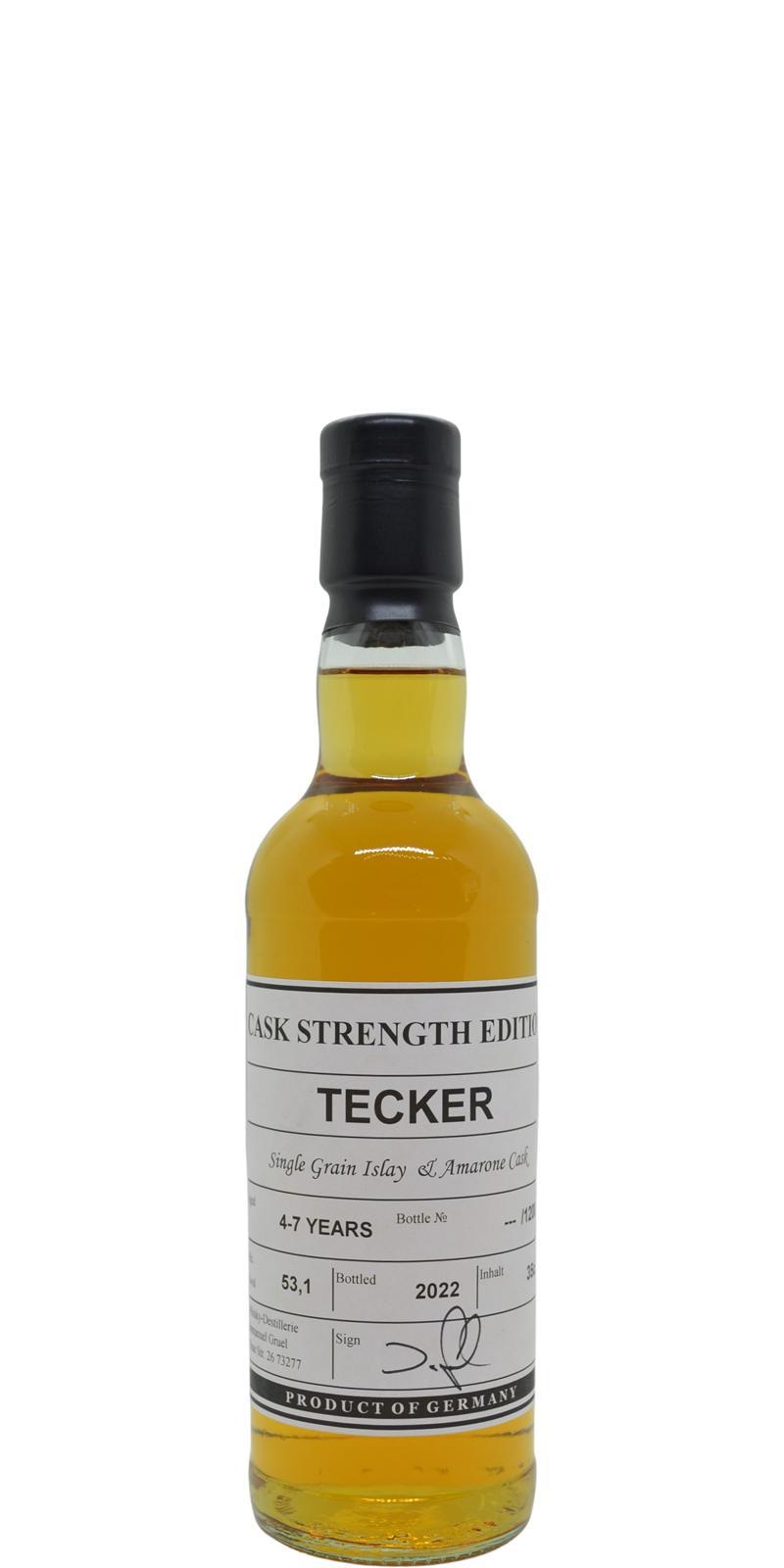 Tecker 04-year-old  Cask Strength Edition