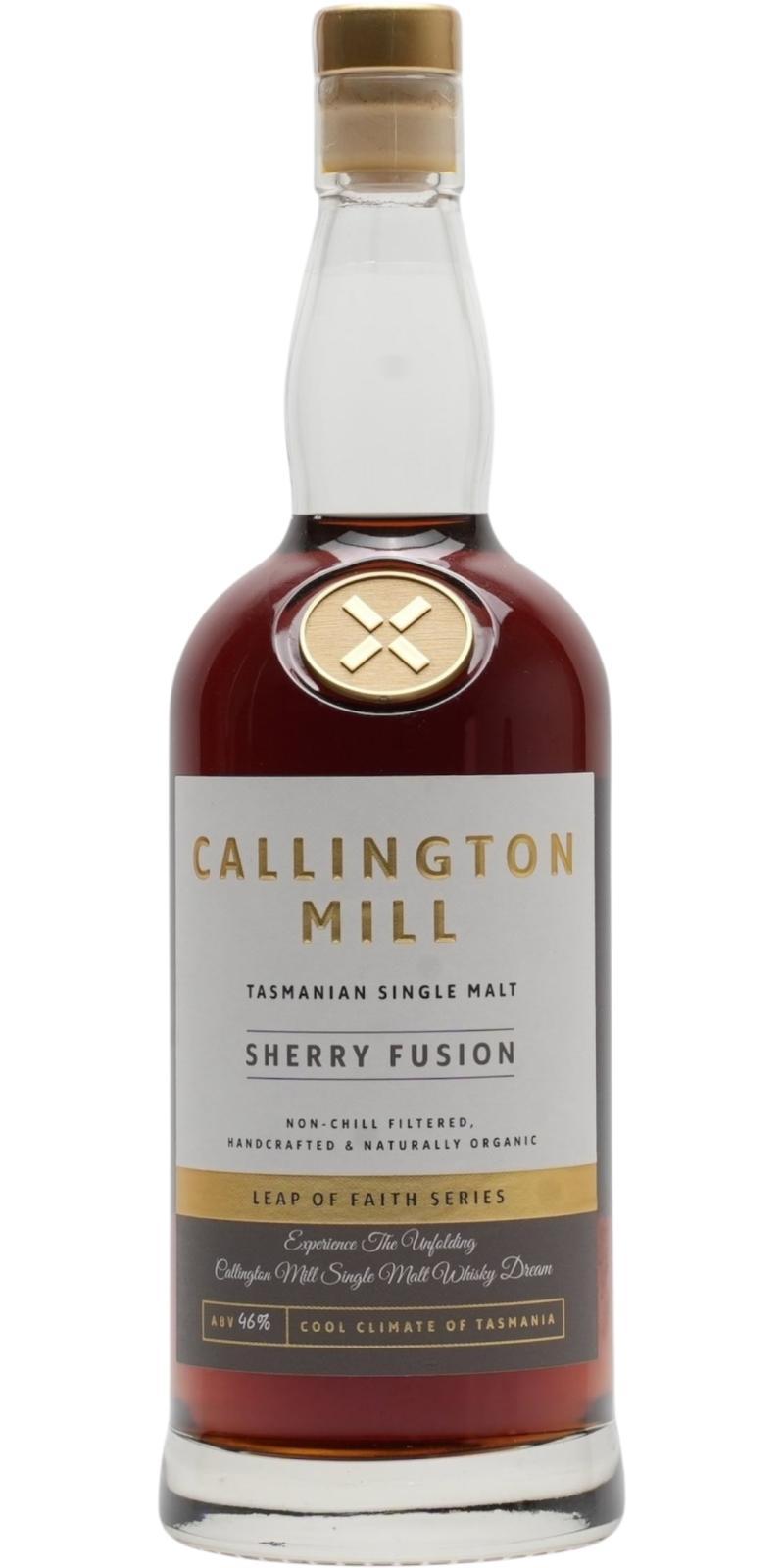 Callington Mill Sherry Fusion  Leap of Faith Series