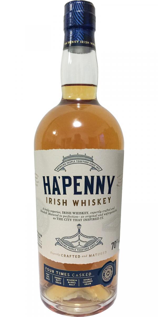 Ha'Penny Irish Whiskey  Four Times Casked