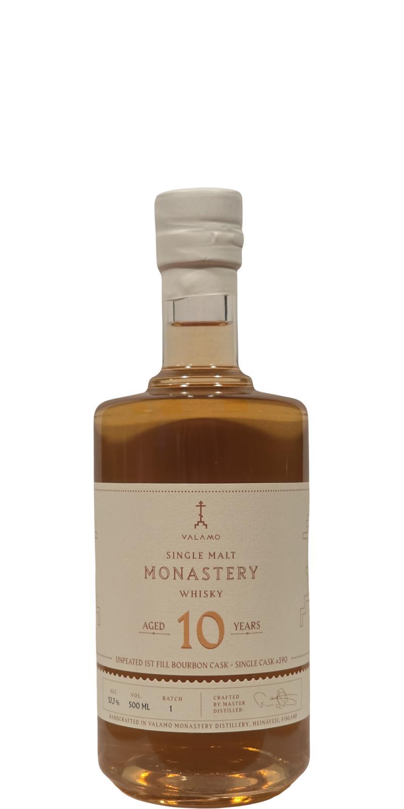 Valamo 10-year-old  Single Cask - Batch #1