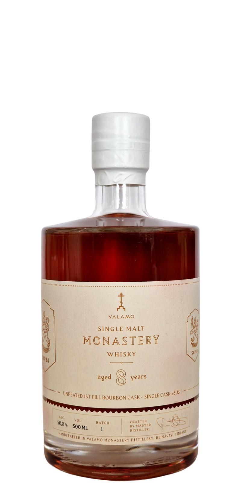 Valamo Monastery Whisky  Single Cask - Batch #1