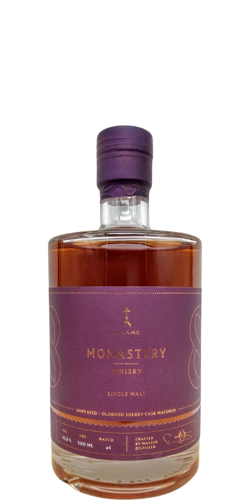 Valamo Monastery Whisky  Unpeated