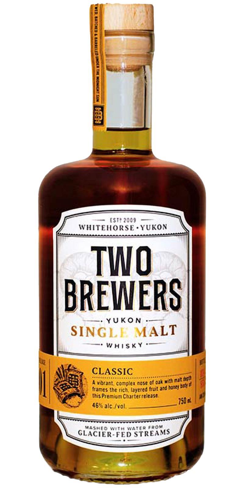 Two Brewers Classic - Release 01  Yukon Single Malt Whisky