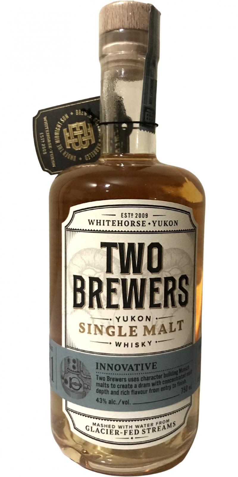 Two Brewers Innovative - Release 11  Yukon Single Malt Whisky