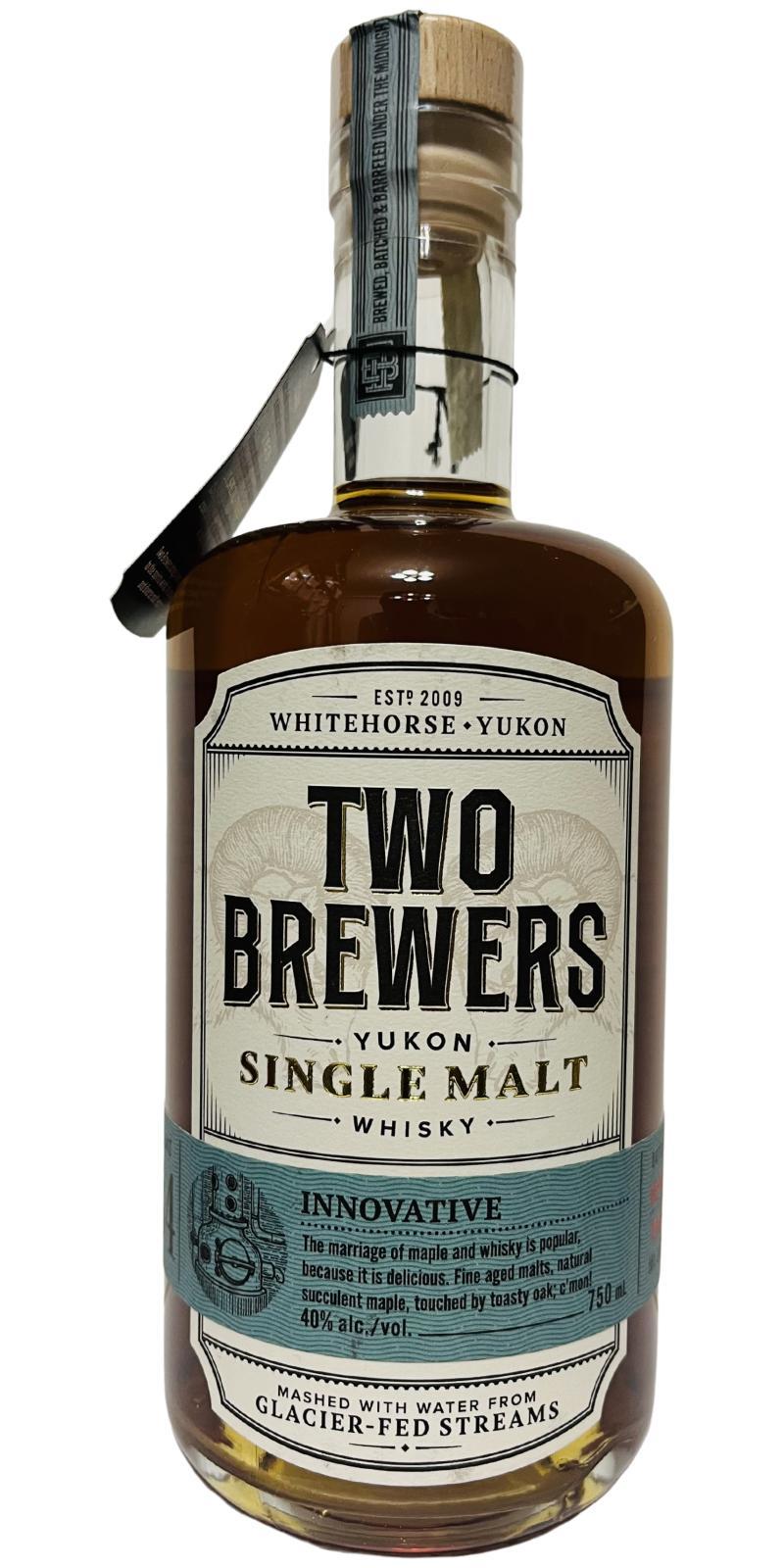 Two Brewers Innovative - Release 34  Yukon Single Malt Whisky