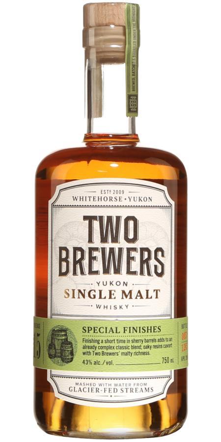 Two Brewers Special Finishes - Release 15  Yukon Single Malt Whisky