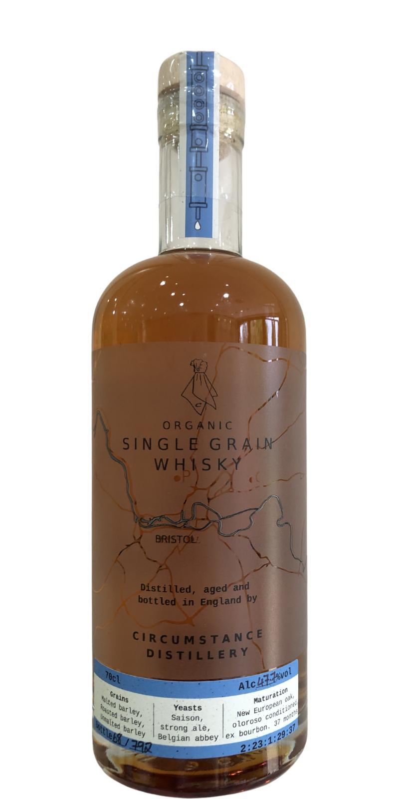 Circumstance Organic Single Grain Whisky