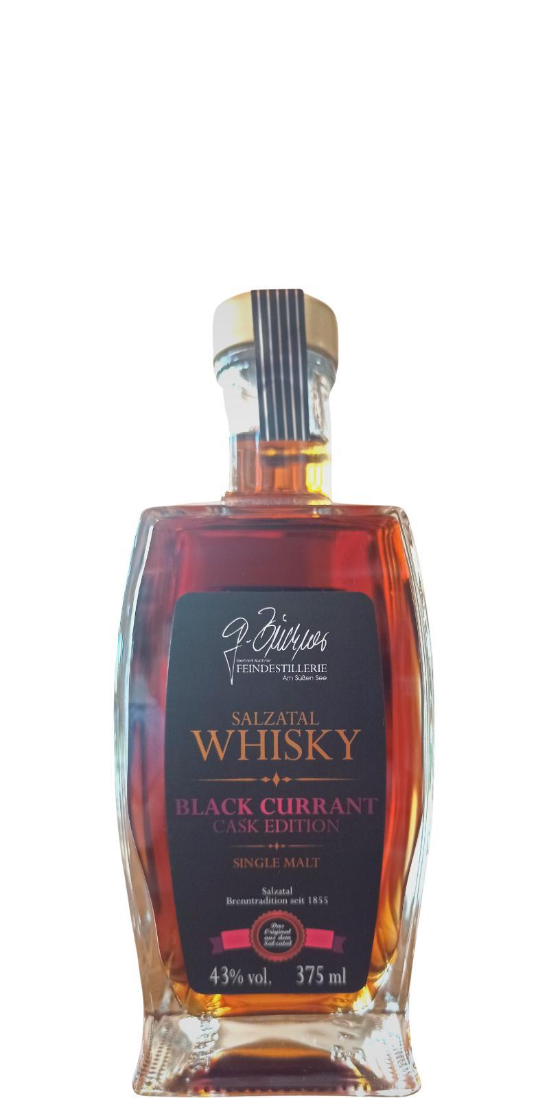 Gerhard Büchner 07-year-old  Salzatal Whisky Black Currant - Cask Edition