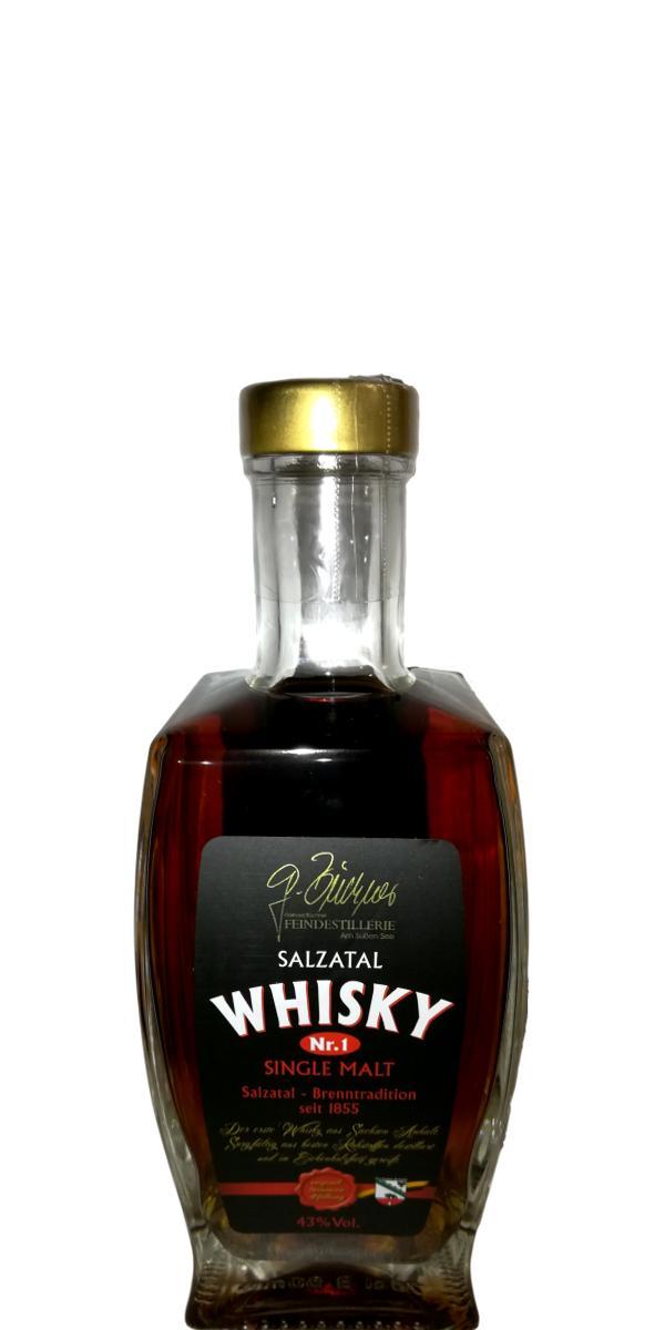 Gerhard Büchner Whisky Nr. 1  Salzatal