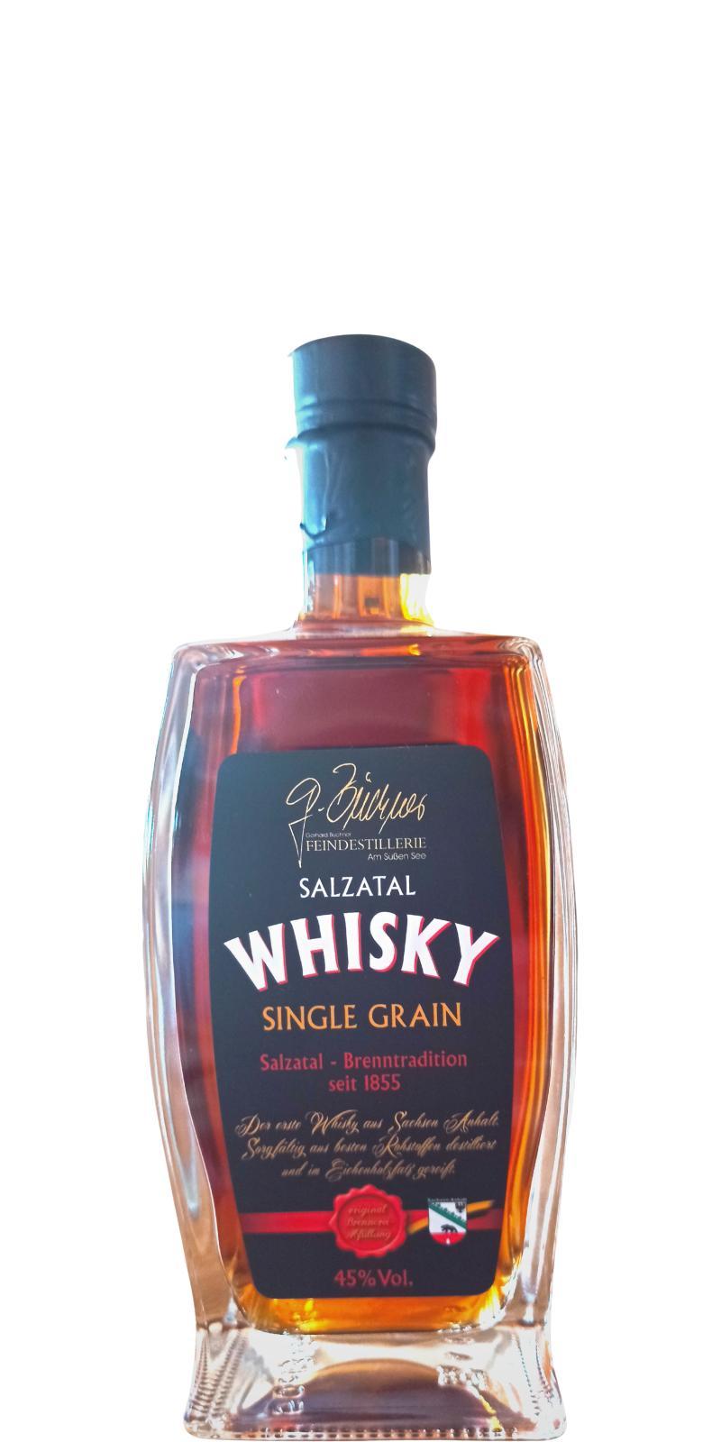 Gerhard Büchner Whisky Single Grain  Salzatal
