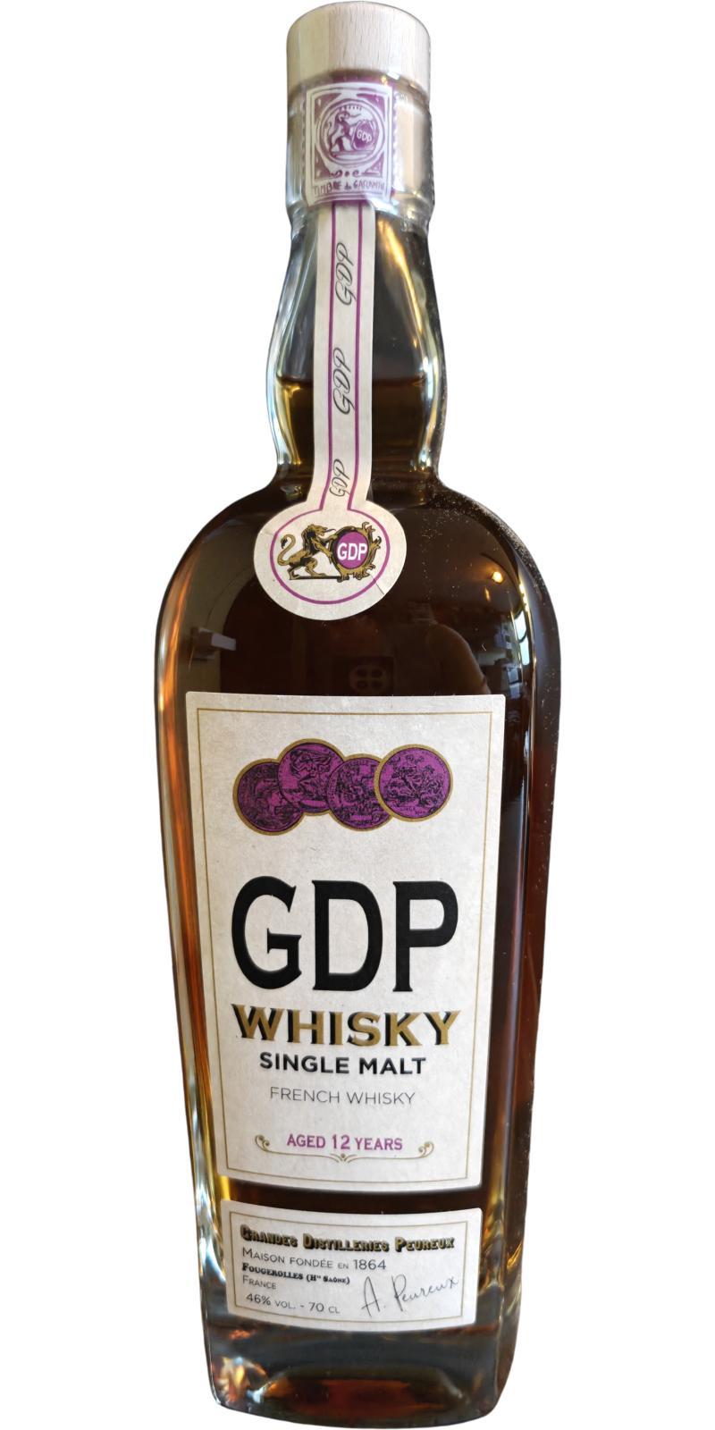 P&M 12-year-old  WHISKY GDP SINGLE MALT