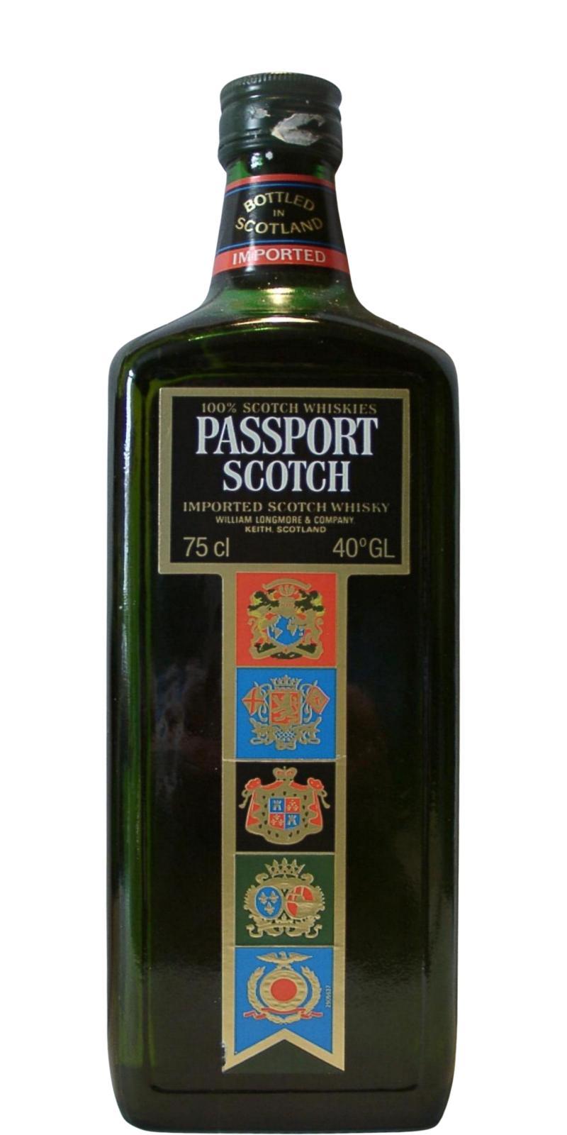 Passport 100% Scotch Whiskies  Imported Scotch Whisky
