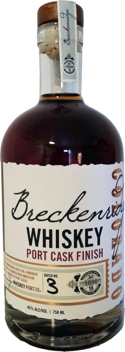 Breckenridge 03-year-old Port Cask Finish