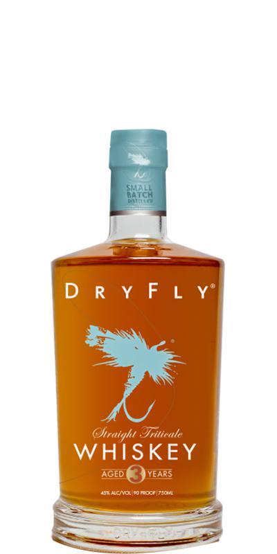 Dry Fly 03-year-old  Straight Triticale Whiskey