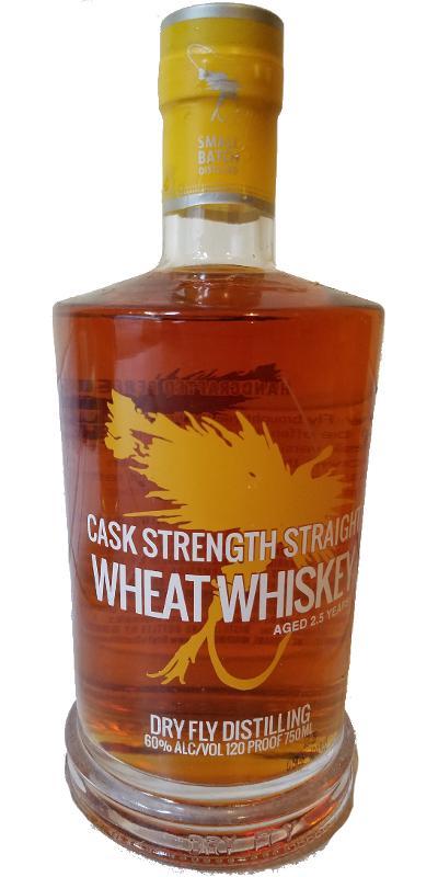 Dry Fly Cask Strength Straight Wheat Whiskey
