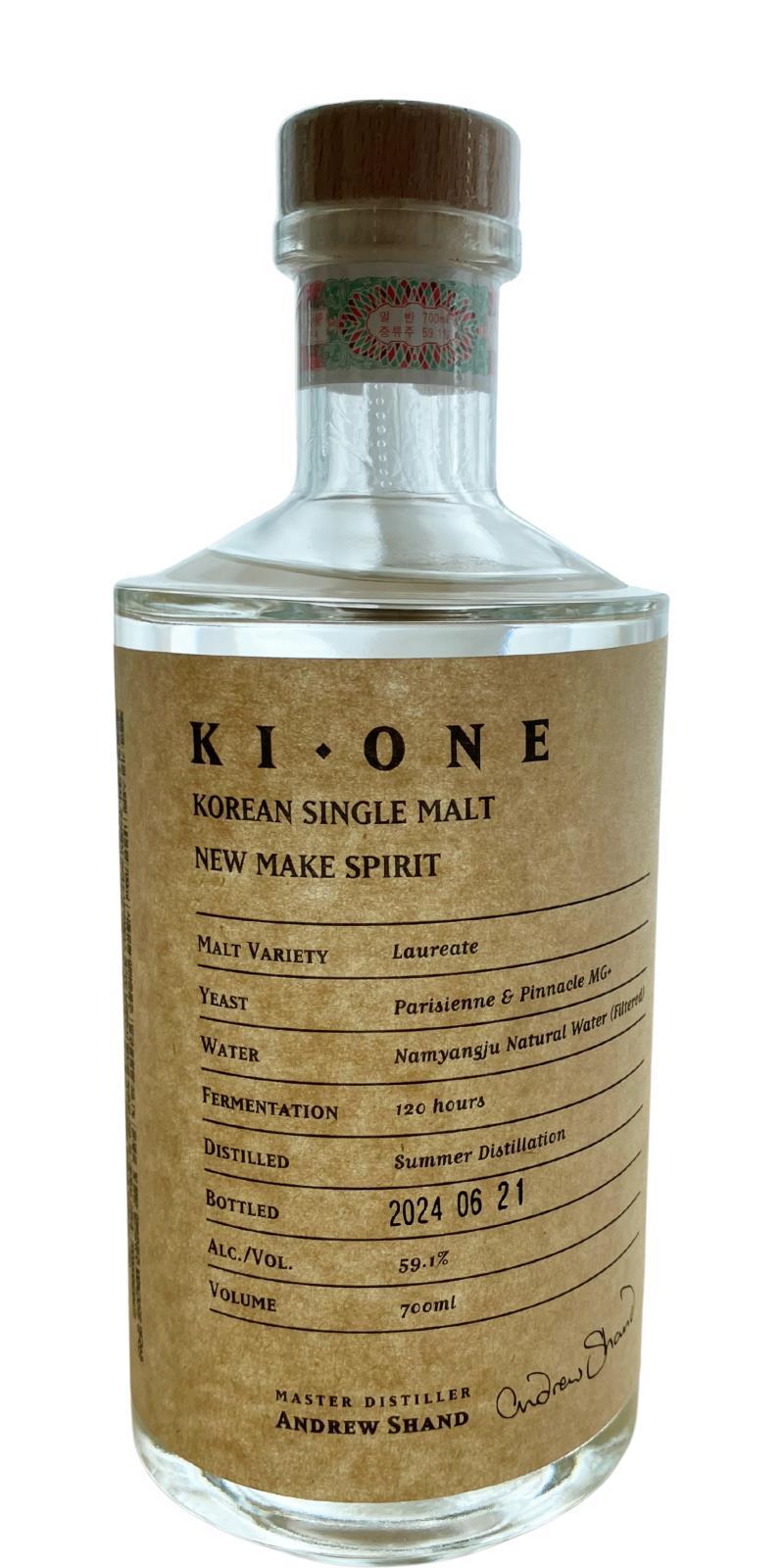 Ki One New Make  Korean Single Malt