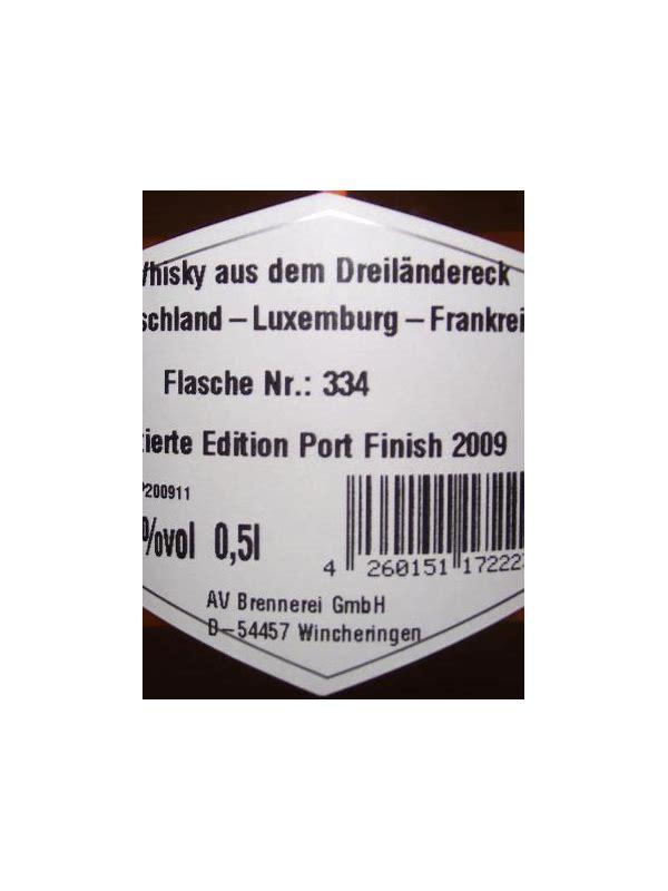 Threeland 2009  Port Wood Finish