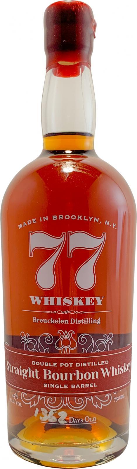 Breuckelen 77 Whiskey Straight Bourbon Whiskey