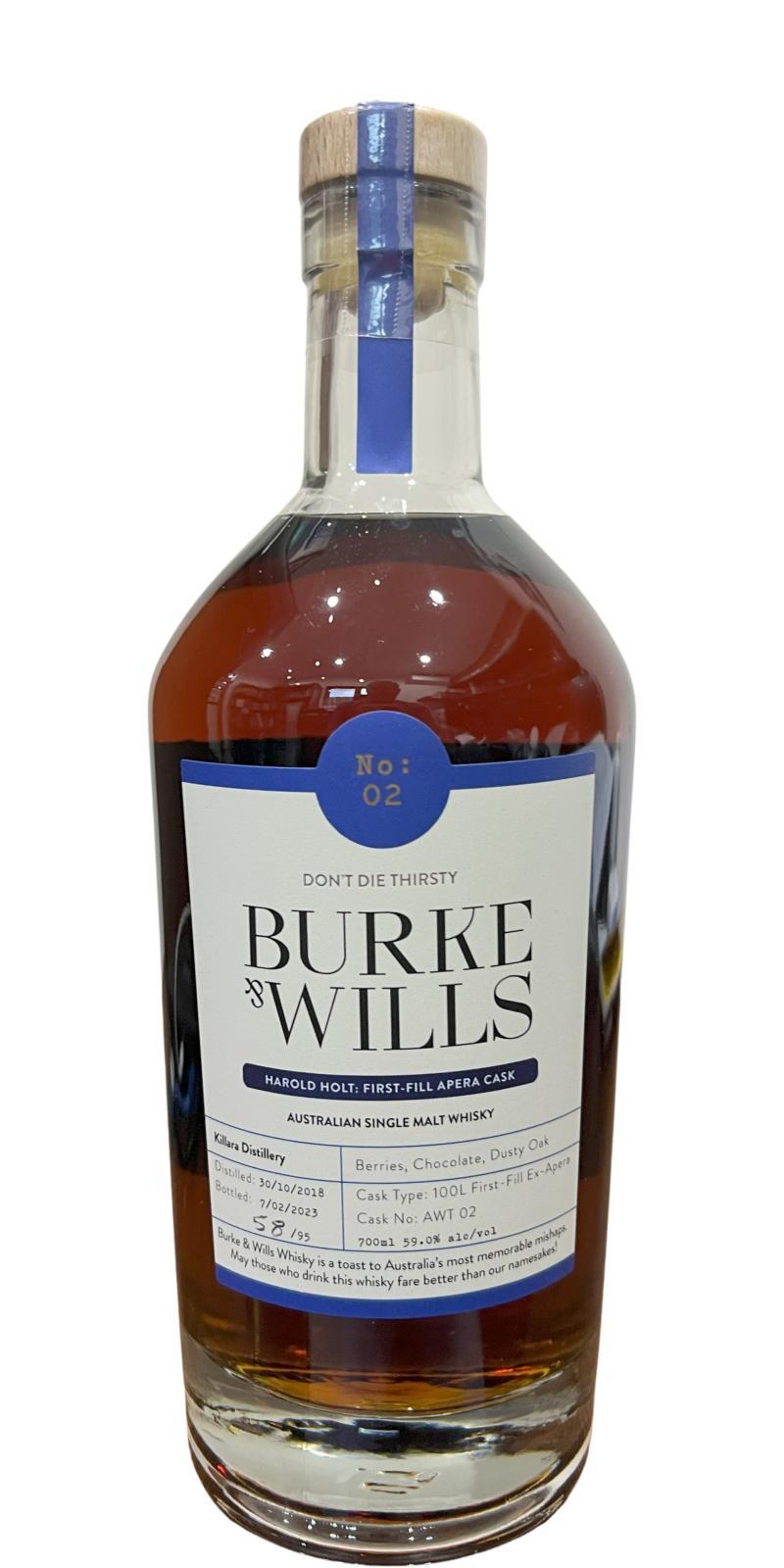 Burke & Wills 2018  No 2 - Harold Holt