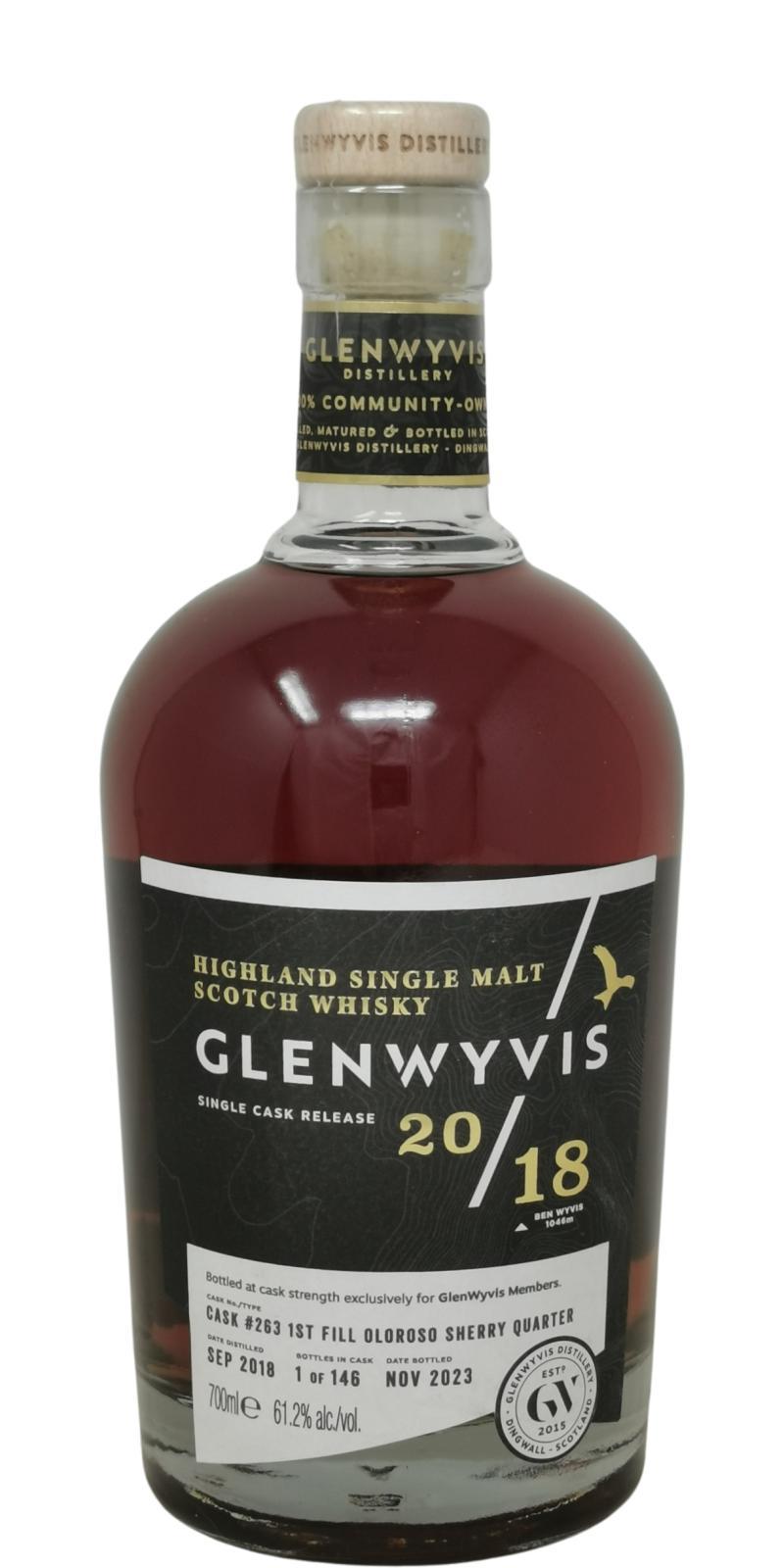 GlenWyvis 2018  Single Cask Release