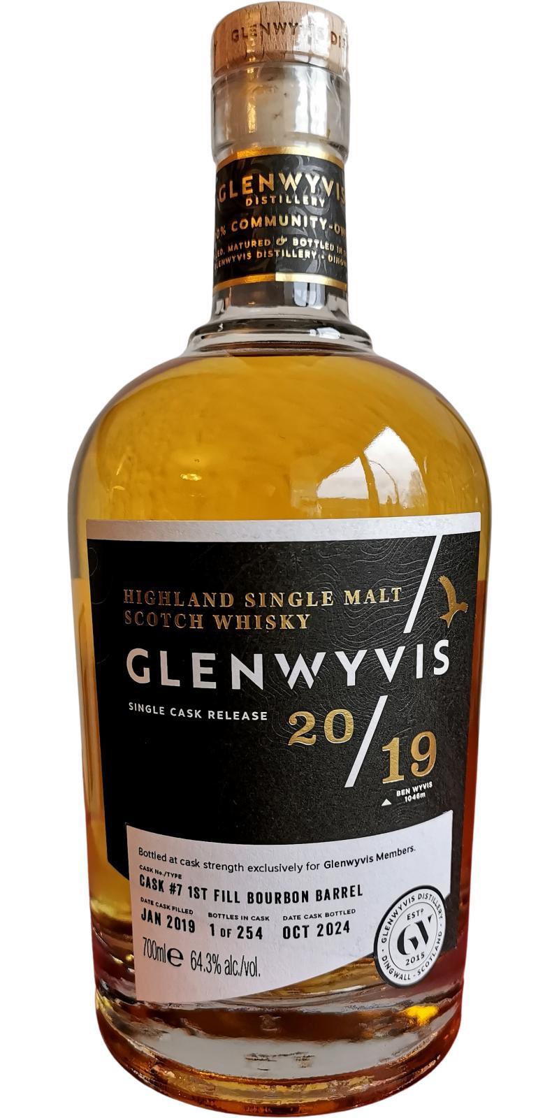 GlenWyvis 2019  Single Cask Release