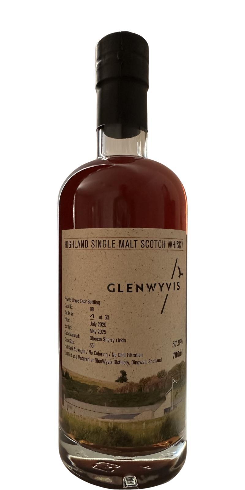 GlenWyvis 2020  Single Cask