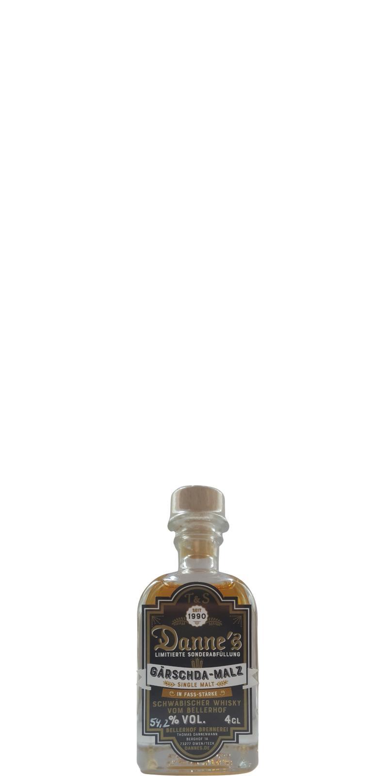 Danne's Gärschda-Malz  Limitierte Sonderabfüllung