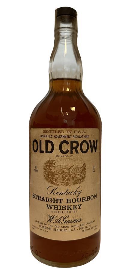 Old Crow 1963  Kentucky Straight Bourbon Whiskey