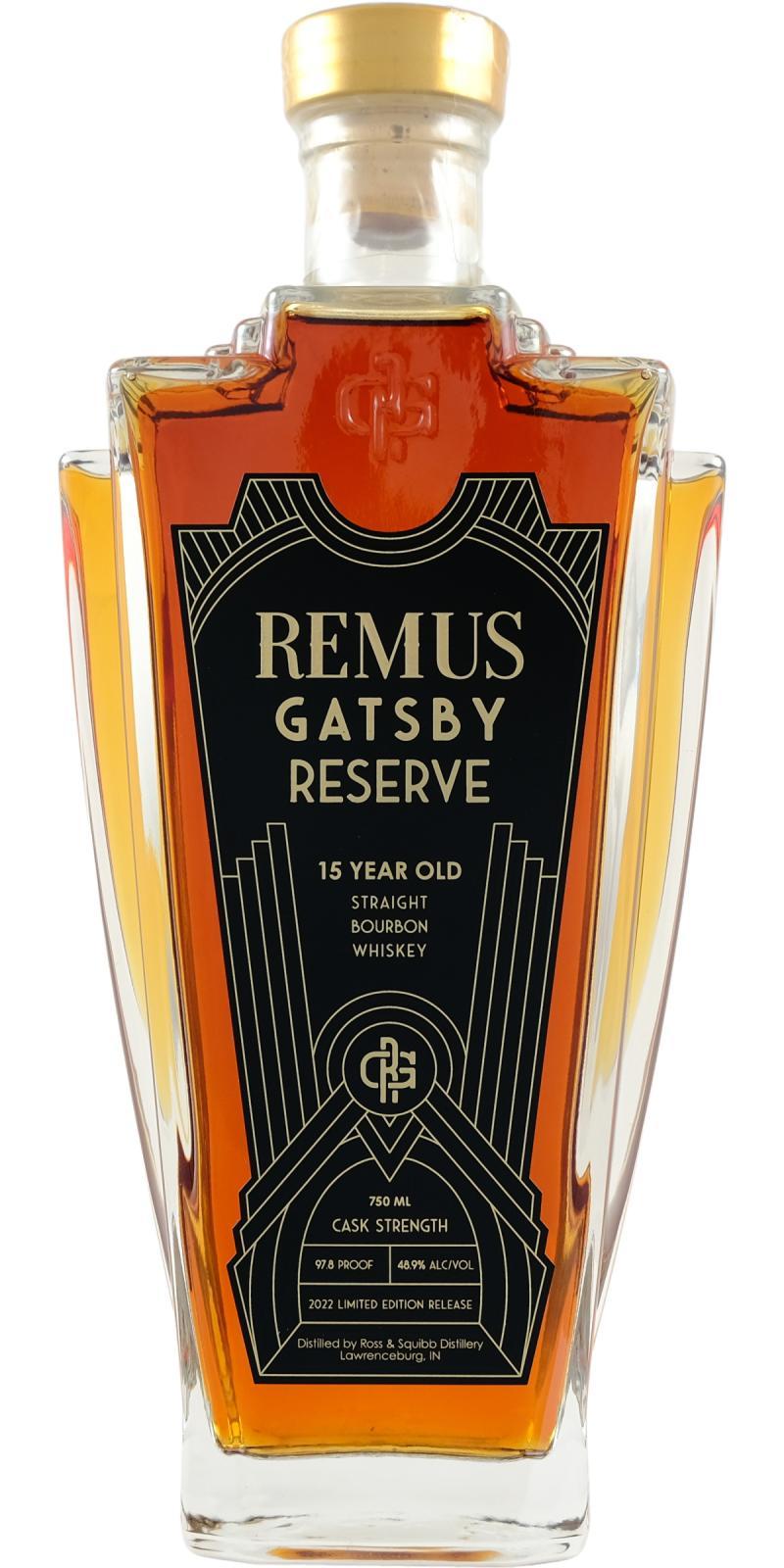 Remus 15-year-old  Gatsby Reserve