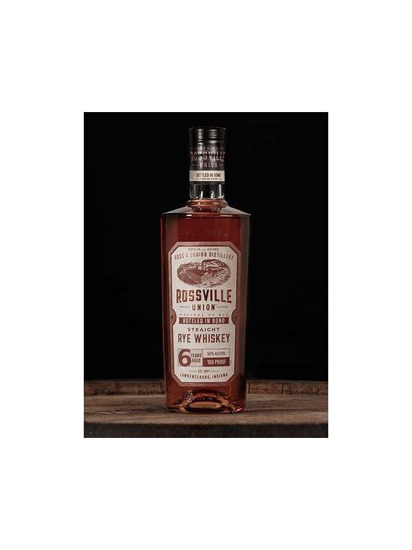 Rossville Union 06-year-old  Bottled in Bond