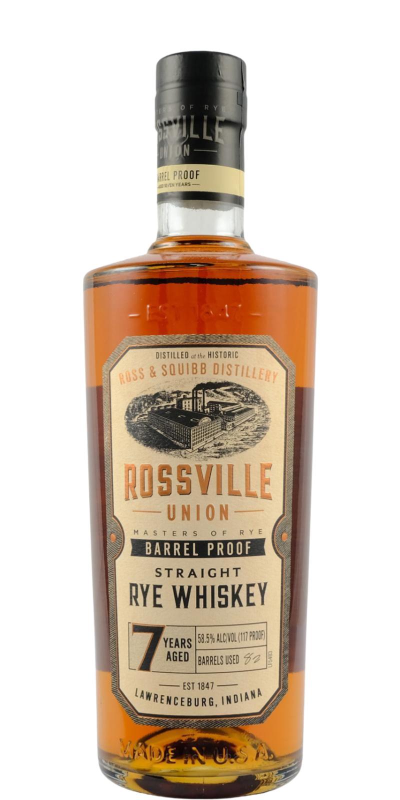 Rossville Union 07-year-old  Barrel Proof