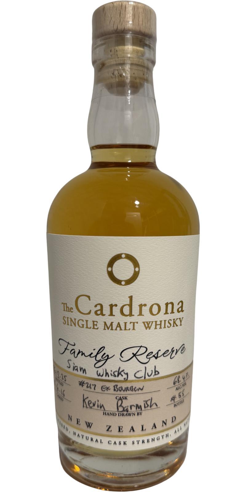 The Cardrona 2016  Family Reserve