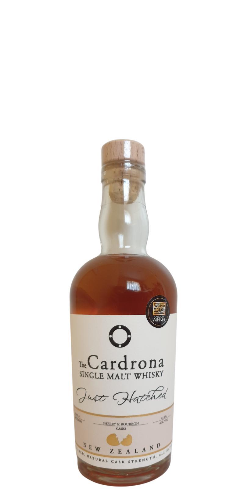 The Cardrona Single Malt Whisky  Just Hatched