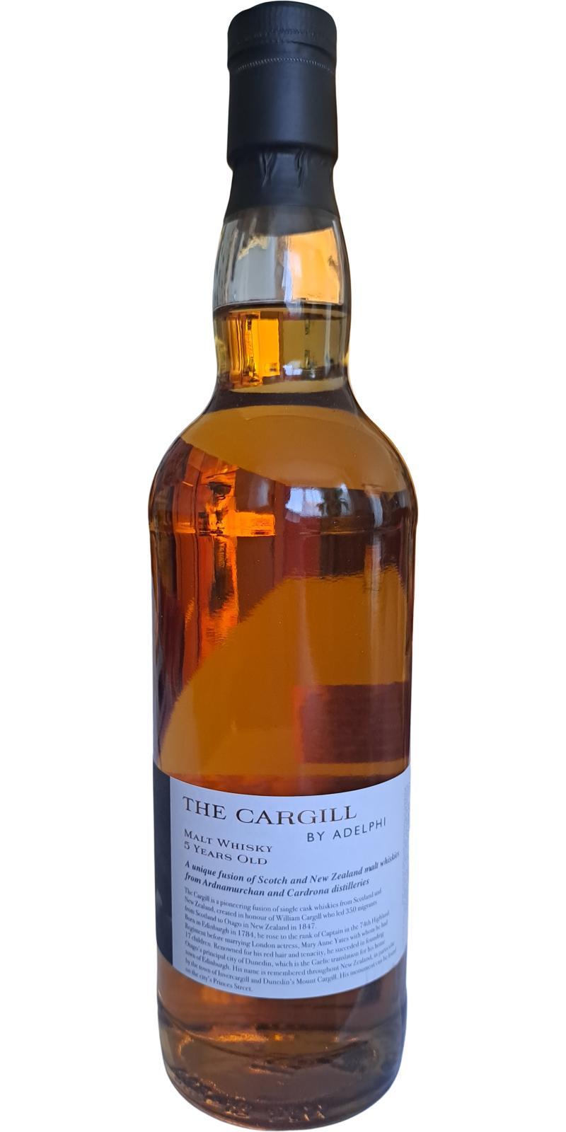 The Cargill 05-year-old AD  Fusion Whisky