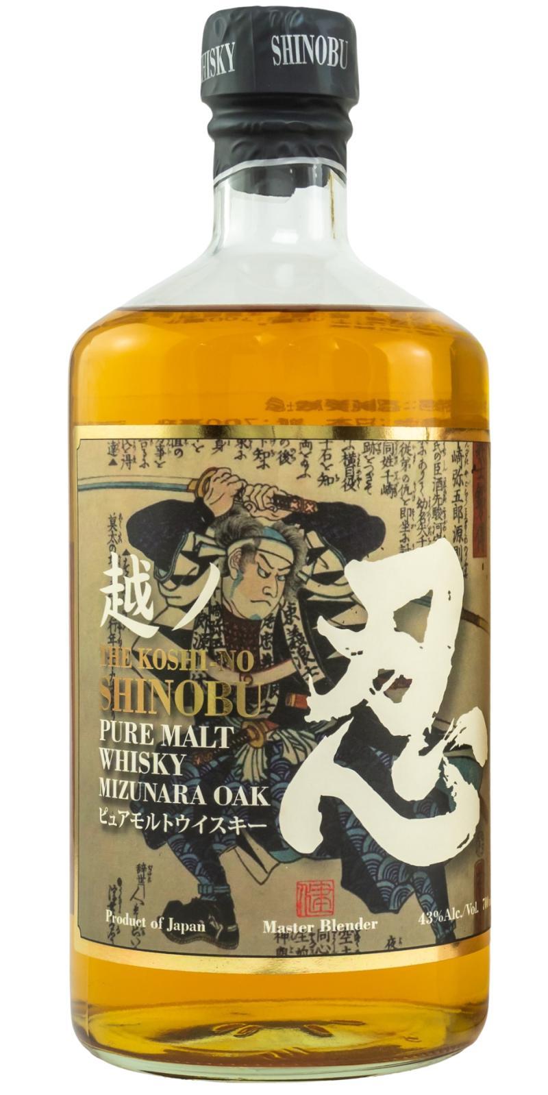 Shinobu Pure Malt Whisky  The Koshi-No