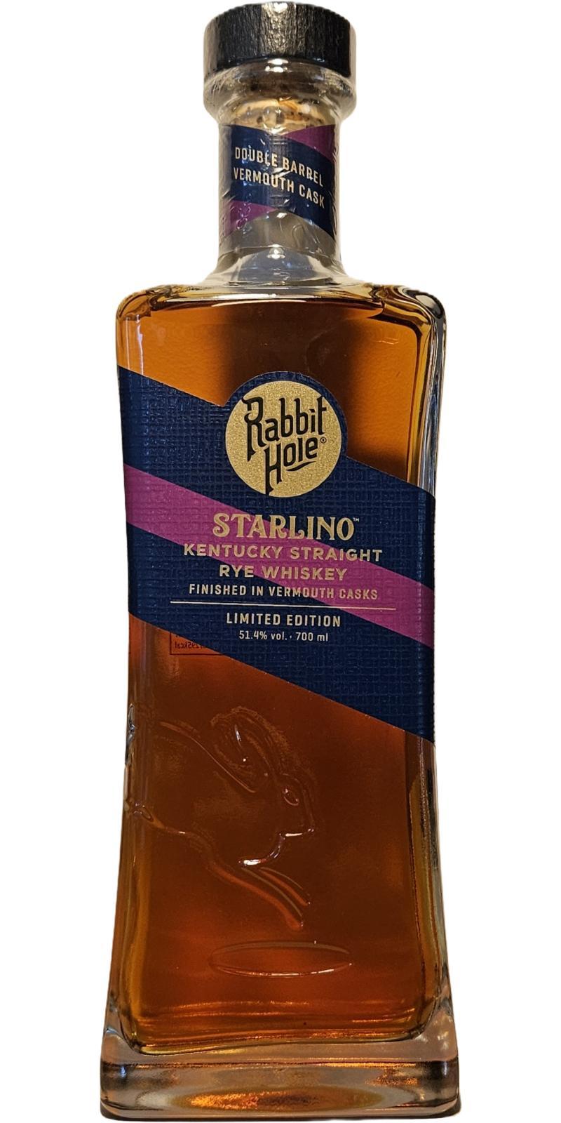Rabbit Hole Starlino  Straight Rye Whiskey