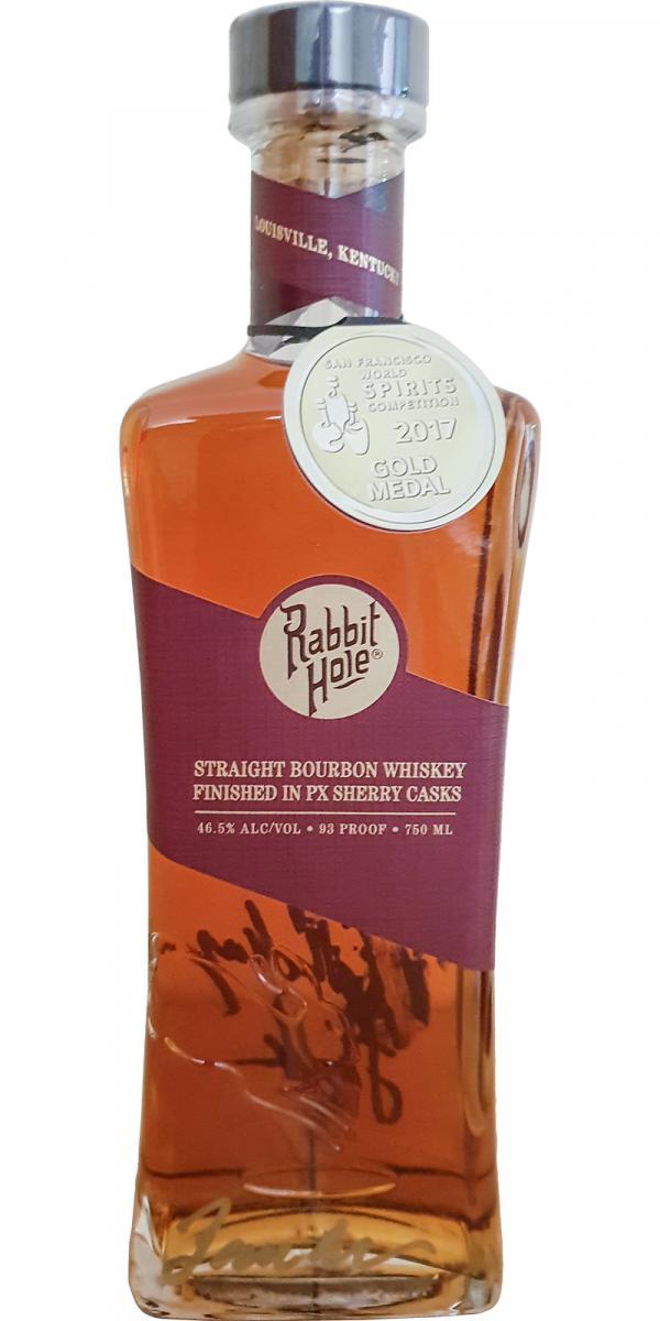 Rabbit Hole Straight Bourbon Whiskey  Fingerprint Edition - PX Series